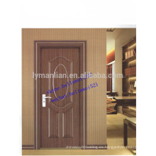 piel de la puerta moldeada mdf